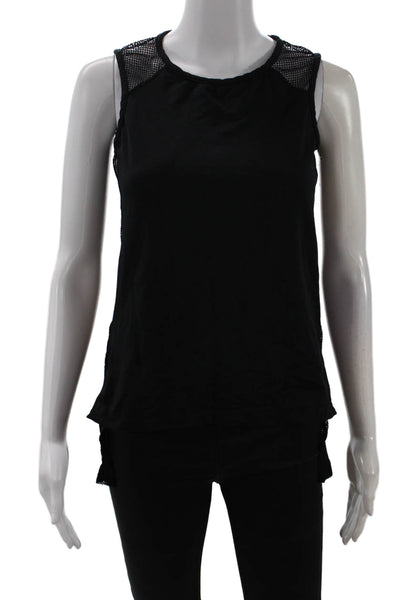 Heroine Sport Women Black Sleeveless Tank Crewneck Sports Size S