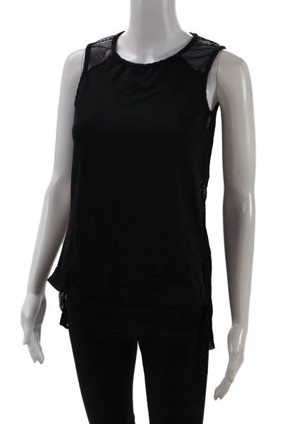 Heroine Sport Women Black Sleeveless Tank Crewneck Sports Size S