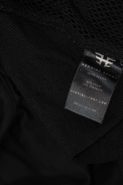 Heroine Sport Women Black Sleeveless Tank Crewneck Sports Size S
