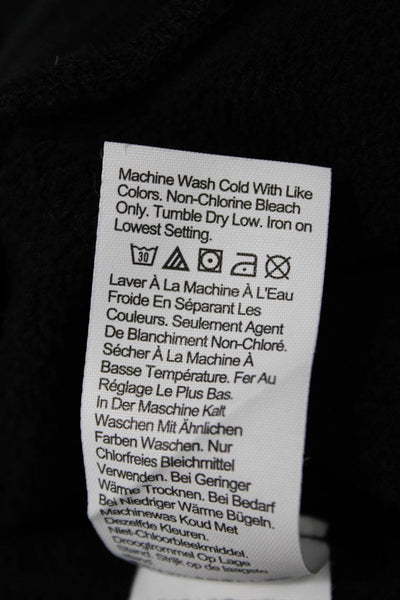 J Crew Men Jogger Sweatpants Black Drawstring Size M