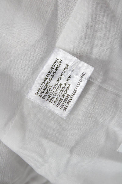 Central Park West Women Shirt Dress Beige Check Sleeveless Full-Length Size XS