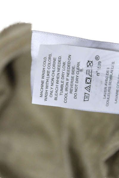 Polo Ralph Lauren Mens Army Solid Beige Cotton Short Sleeve T-Shirt Size XL