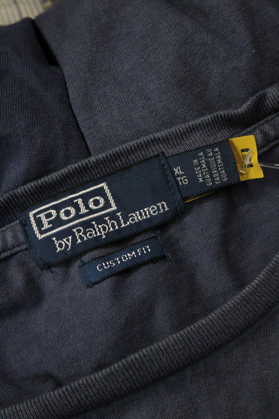 Polo Ralph Lauren Mens Dark Blue Crew Neck Short Sleeve T-Shirt Size XL