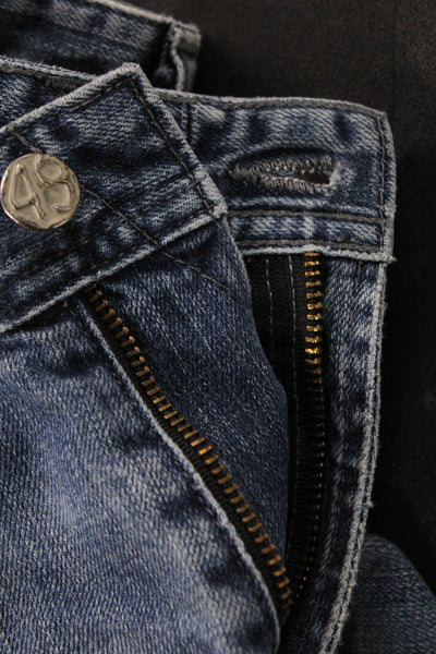 AG Adriano Goldschmied Men Blue Straight Jeans Size 33