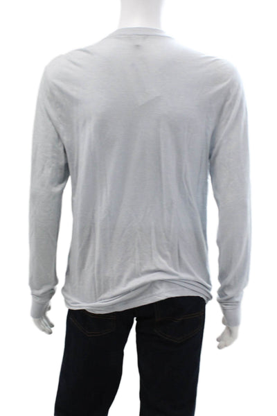 Allbirds Mens Gray Long Sleeve Crew Neck T-Shirt Size L