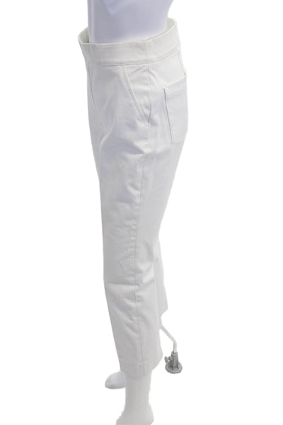 Spanx Women Ankle Cropped Pants White Size S