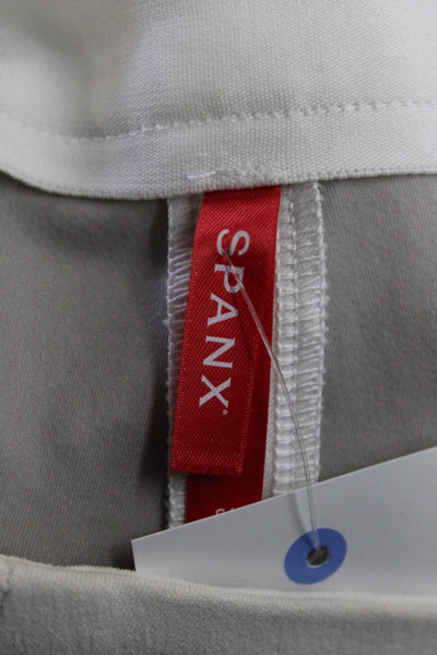 Spanx Women Ankle Cropped Pants White Size S