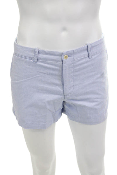 Polo Ralph Lauren Mens Light Blue Cotton Chino Shorts Size 8P