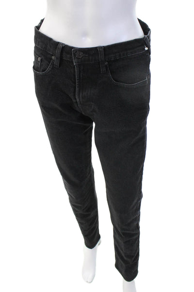 Paul Smith Men Black Skinny Tapered Jeans High Rise Size 30