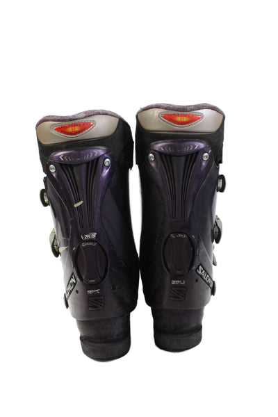 Salomon Mens Salomon Evolution 9.0 Ski Boots Purple Size 9