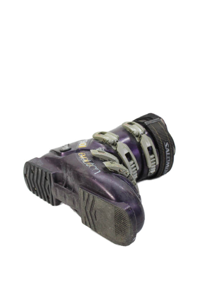Salomon Mens Salomon Evolution 9.0 Ski Boots Purple Size 9