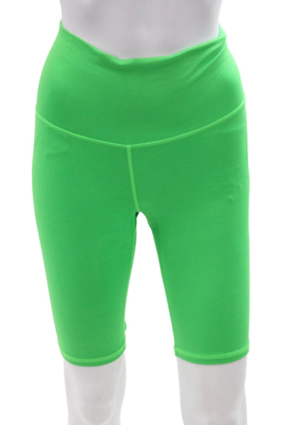 Terez Womens Shorts Set Green Polyester Spandex Solid Size XS