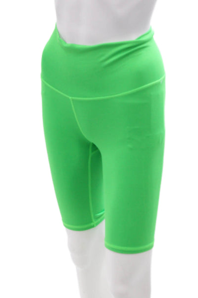 Terez Womens Shorts Set Green Polyester Spandex Solid Size XS