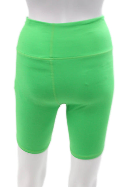 Terez Women Set Shorts Green Polyester Spandex Solid Size S