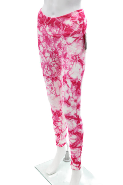 Nux Womens Ankle Jeggings Pink 94% Nylon 6% Spandex Size M