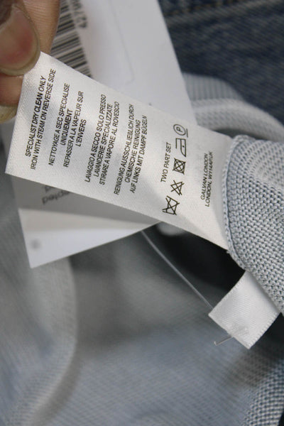 Galvan London Womens Gray V-Neck Long Sleeve Cardigan Button Viscose Size S