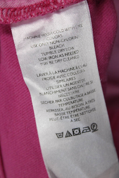 Pilcro and the Letterpress Anthropologie Women Cropped Pants Pink Size 27