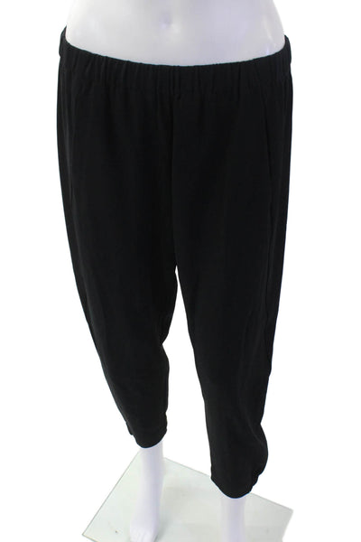 Babaton Women Cropped Harem Pants Black Size S