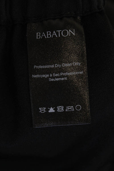 Babaton Women Cropped Harem Pants Black Size S