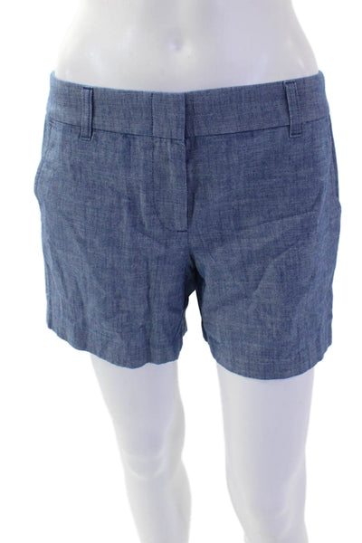 J Crew Unisex Blue Chino Shorts Size 4