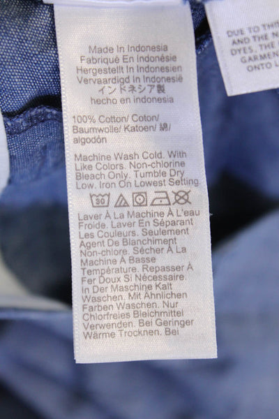 J Crew Unisex Blue Chino Shorts Size 4