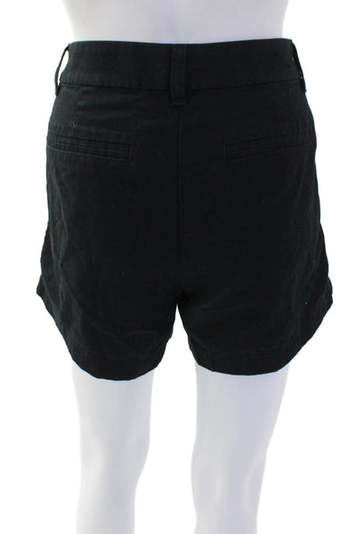 J Crew Unisex Black Chino Shorts Size 4