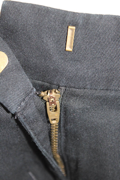 J Crew Unisex Black Chino Shorts Size 4