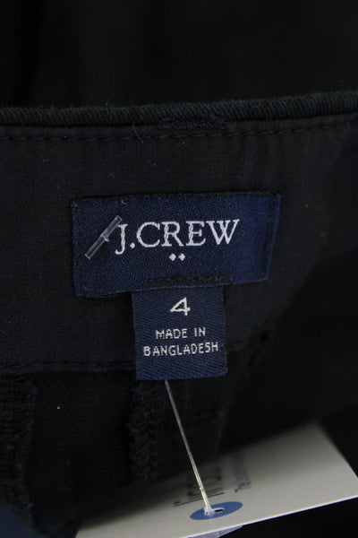 J Crew Unisex Black Chino Shorts Size 4