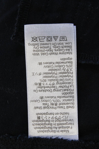 J Crew Unisex Black Chino Shorts Size 4