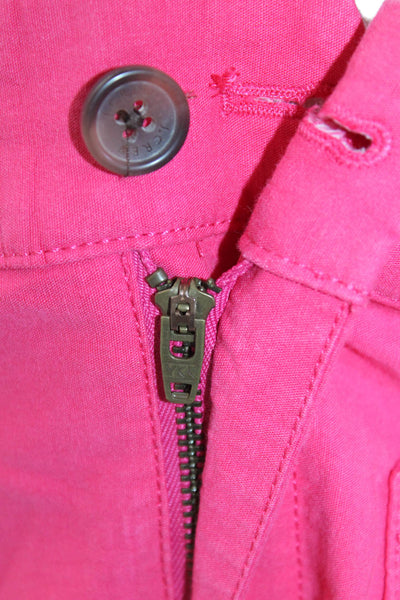 J Crew Unisex Pink Chino Shorts Size 27