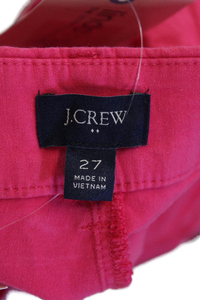 J Crew Unisex Pink Chino Shorts Size 27
