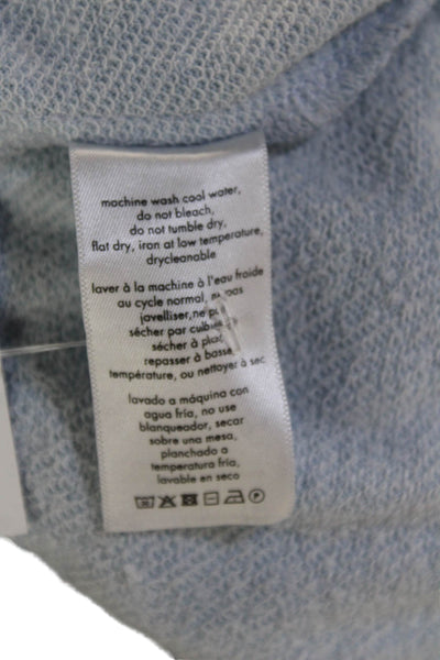 ONIA Mens Sweat Shorts Light Blue Drawstring Polyester Beach Size M