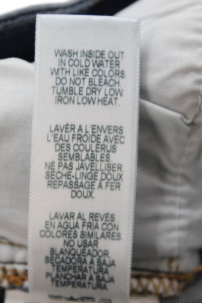 Frame Women Designer Straight Jeans Dark Blue Mid Rise Size 26