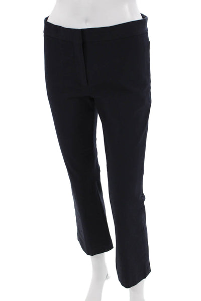 Theory Women Dark Blue Cropped Dress Pants Size 4