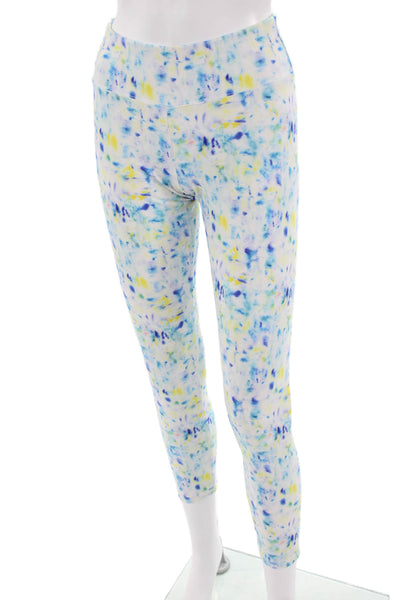 J Crew Women Ankle Leggings Blue Polyester Elastane Size S