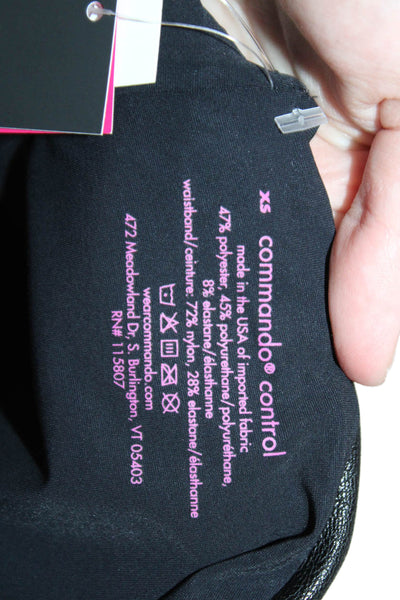 Commando Womens Ankle Jeggings Black Size XS