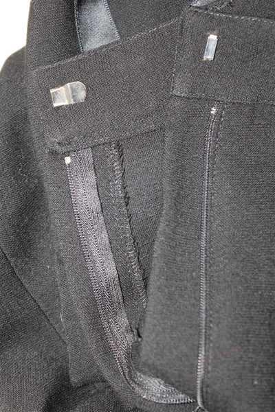 Agatha Paris Unisex Black Dress Pants Acetate Size 40