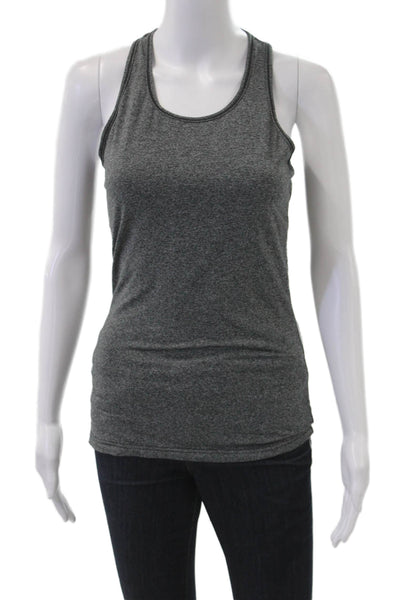Sweaty Betty Womens Dark Gray Basic Tank Round Neck Size S
