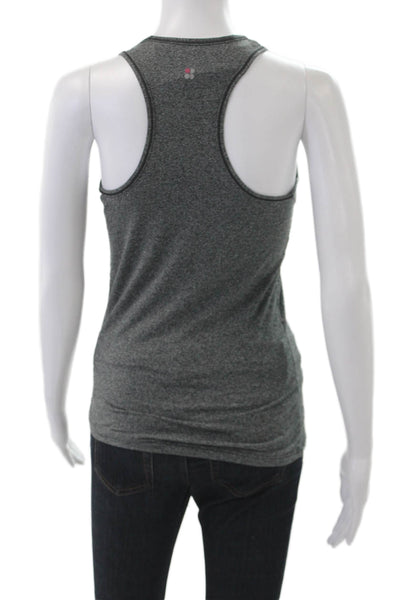 Sweaty Betty Womens Dark Gray Basic Tank Round Neck Size S