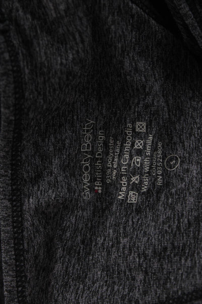 Sweaty Betty Womens Dark Gray Basic Tank Round Neck Size S