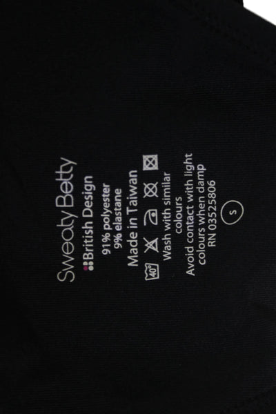 Sweaty Betty Women Basic Black Sleeveless Tank Size S