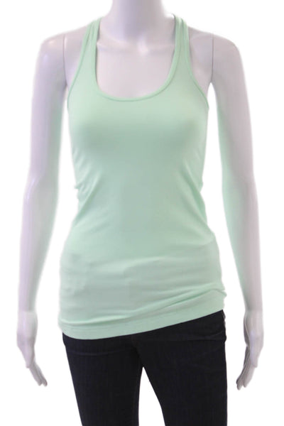 Lululemon Women Basic Camisole Green Nylon Sleeveless Size 6