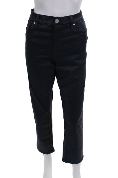 Hudson Women Ankle Cropped Black Pants Size 31