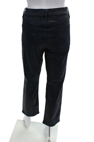 Hudson Women Ankle Cropped Black Pants Size 31