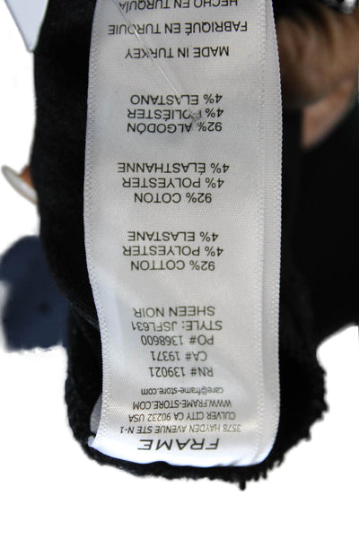 Frame Women High-Rise Black Jeans Size 2