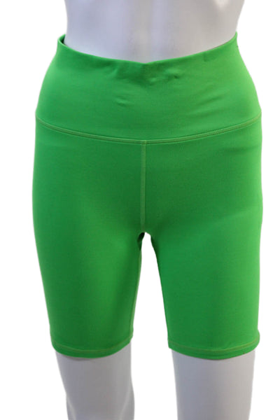 Terez Unisex Green Biker Shorts Size M
