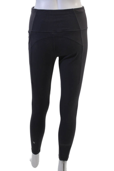 Sweaty Betty Women Ankle Leggings Black Polyester Blend Size 8