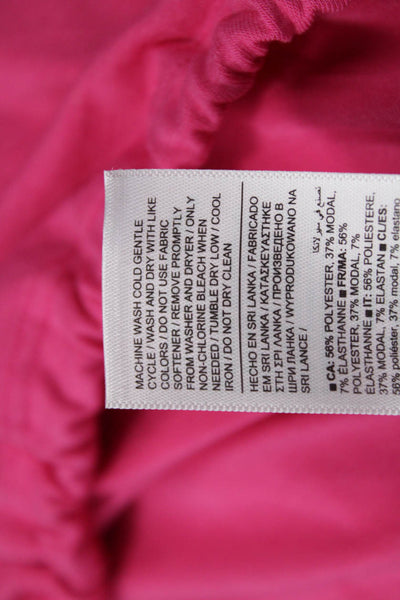 Athleta Womens Basic Pink Long Sleeve Top Size M