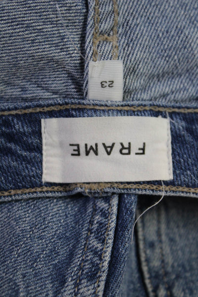 Frame Unisex Blue Beach Shorts Size 23