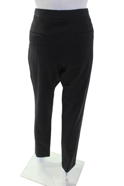 Theory Women Black Ankle Dress Pants 96% Wool, 4% Lycra Size 8